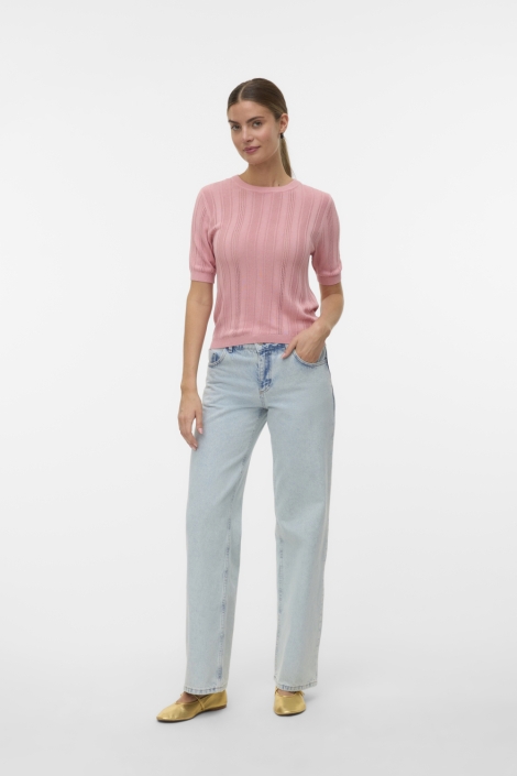 Vero Moda vmmindy ss o-neck top boo